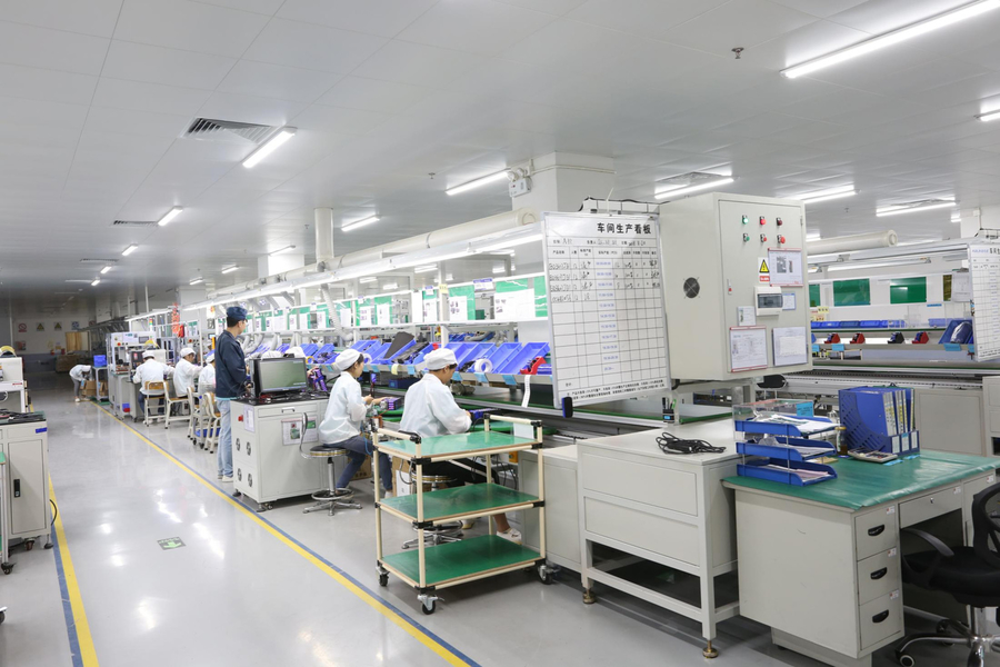 Shenzhen Yima Power Supply Co., Ltd. производственная линия производителя